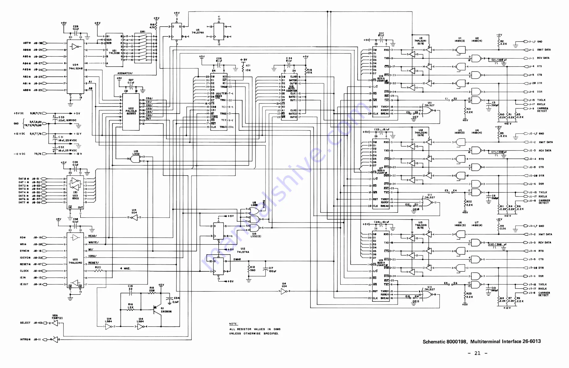 Tandy TRS-80 Model II Скачать руководство пользователя страница 25