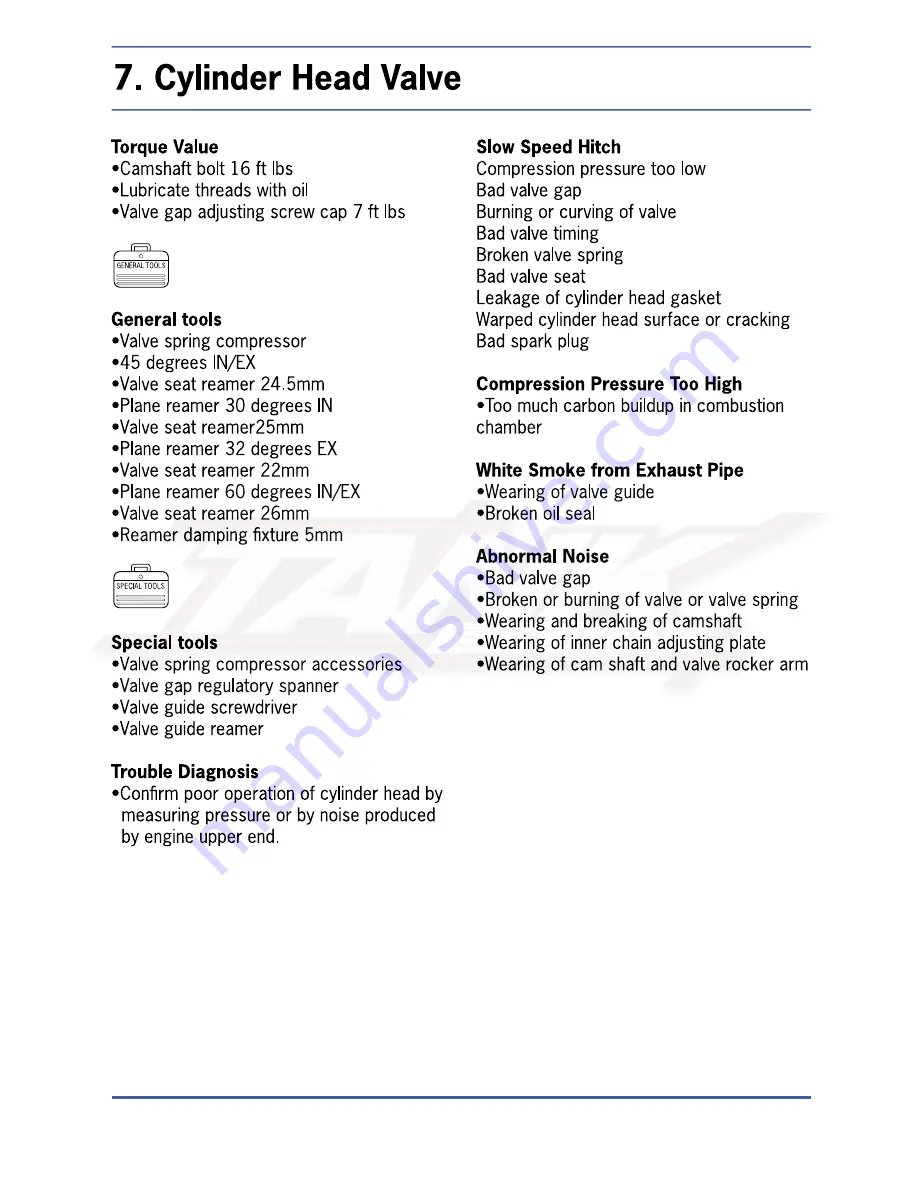 Tank GY6 Service Manual Download Page 76