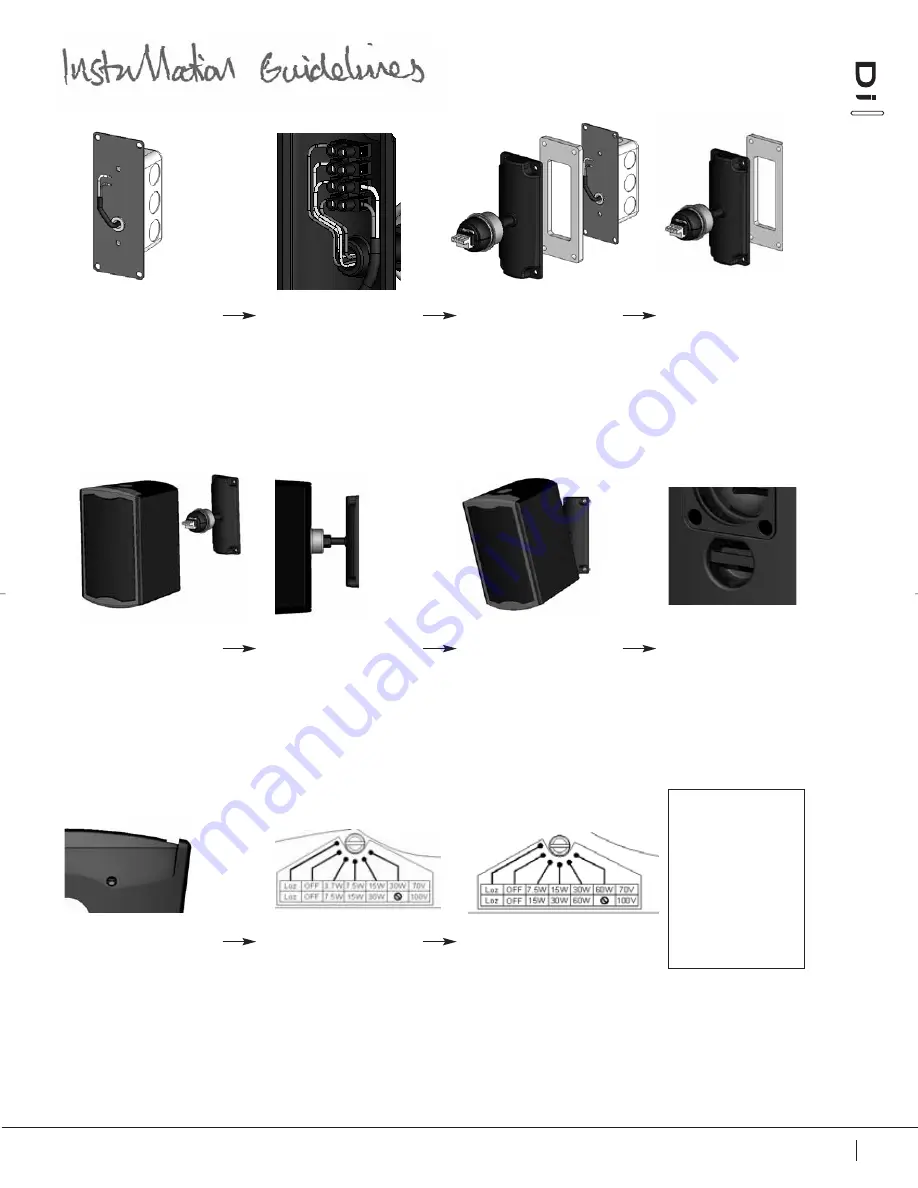 Tannoy Di5, Di5t,Di5 DC User Manual Download Page 7