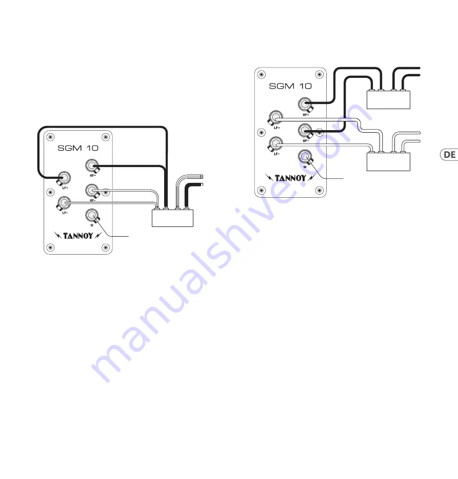 Tannoy SGM 10 Quick Start Manual Download Page 20