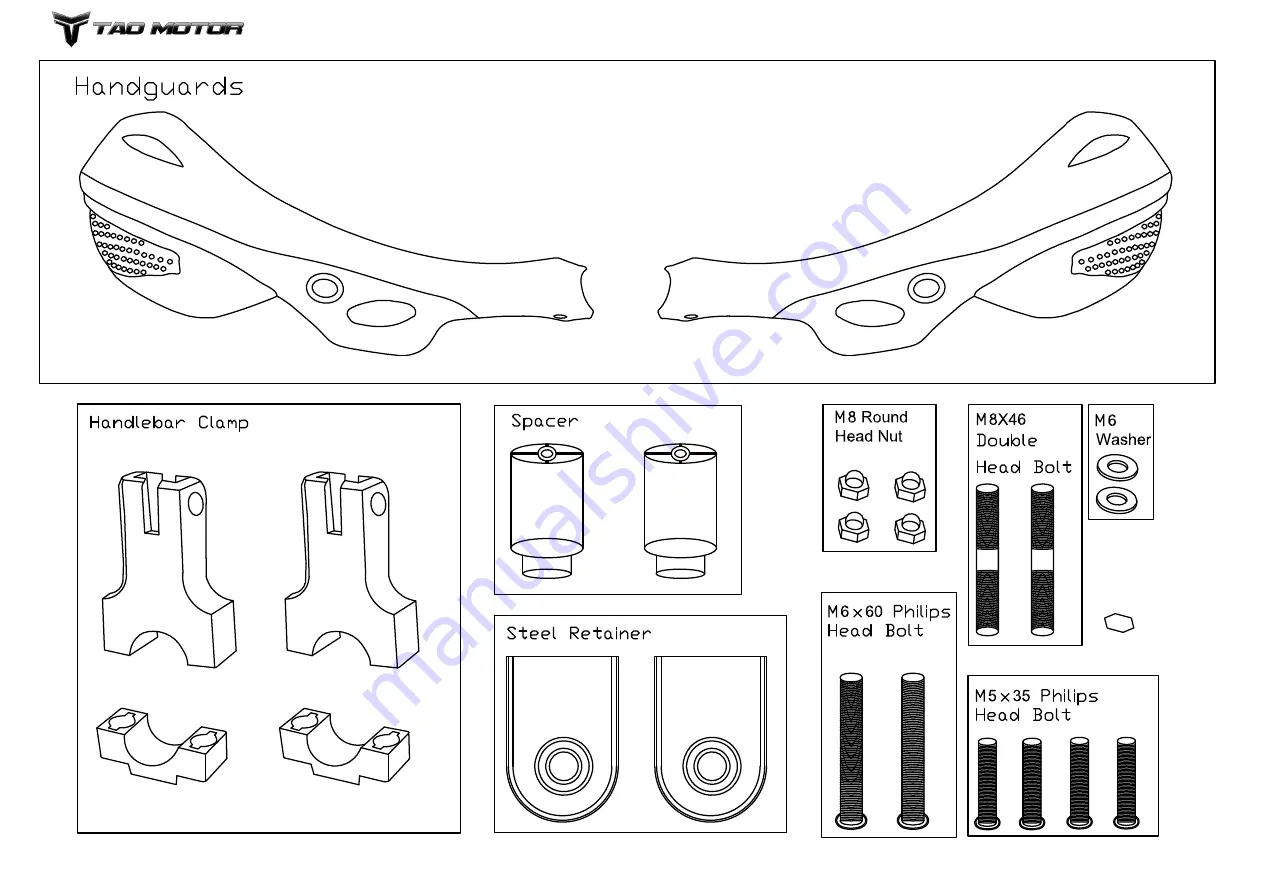 Tao Motor TBR7 Installation Manual Download Page 1