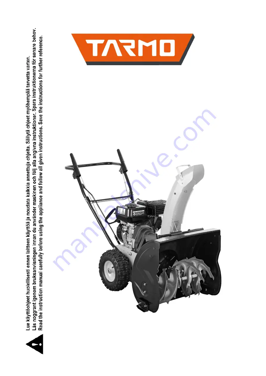 Tarmo XTP120 Instruction Manual Download Page 1