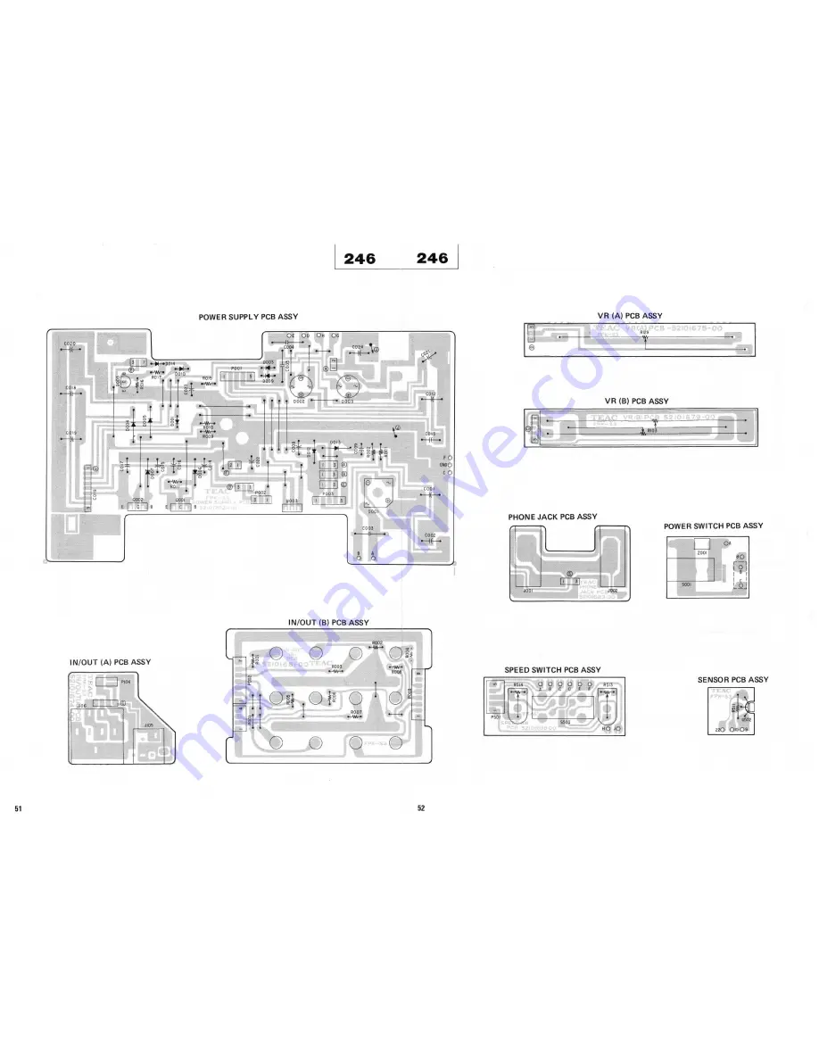 Tascam 246 Скачать руководство пользователя страница 38