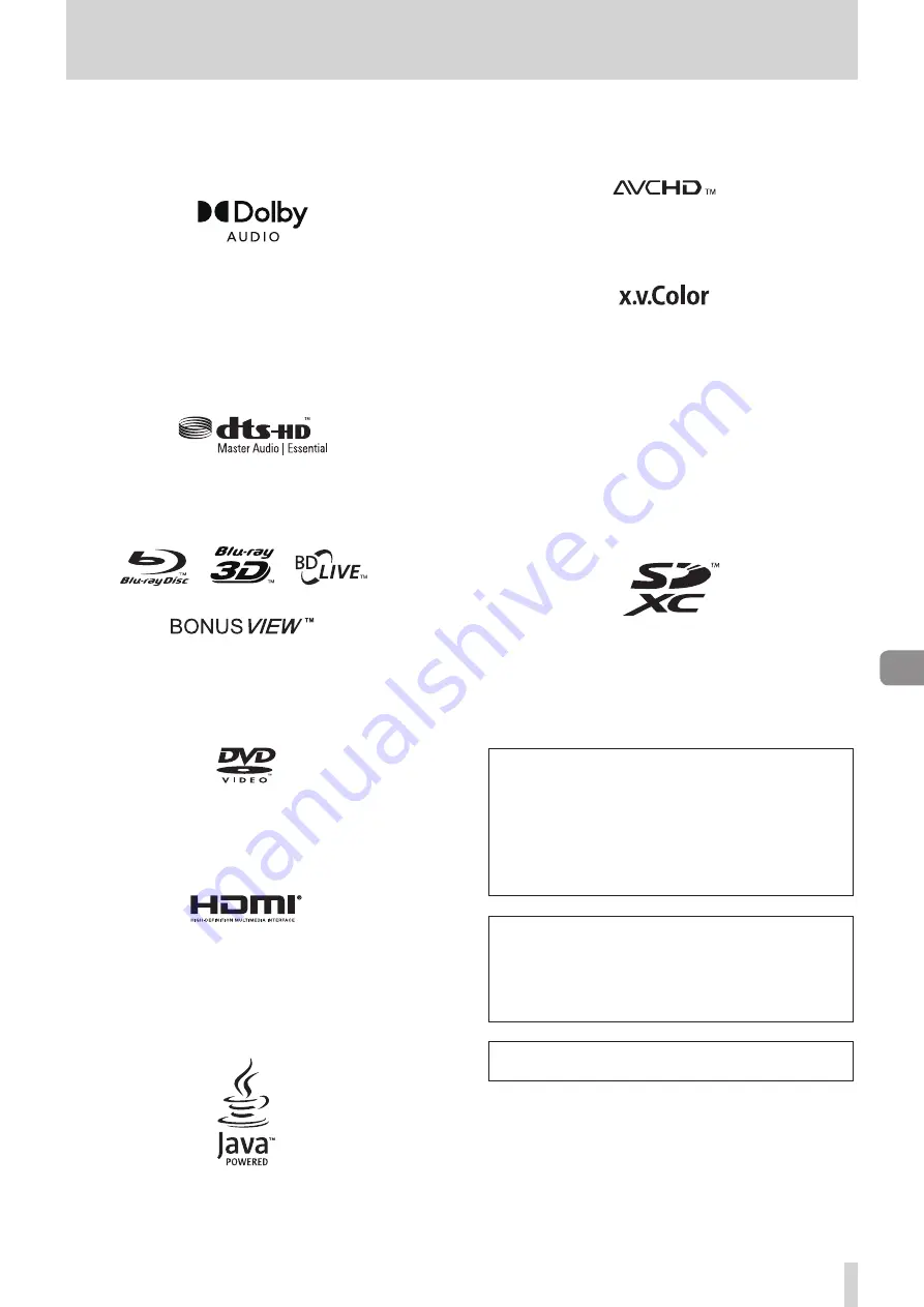 Tascam BD-MP1MKII Owner'S Manual Download Page 137