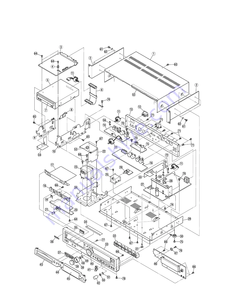 Tascam CD-RW2000 Service Manual Download Page 9