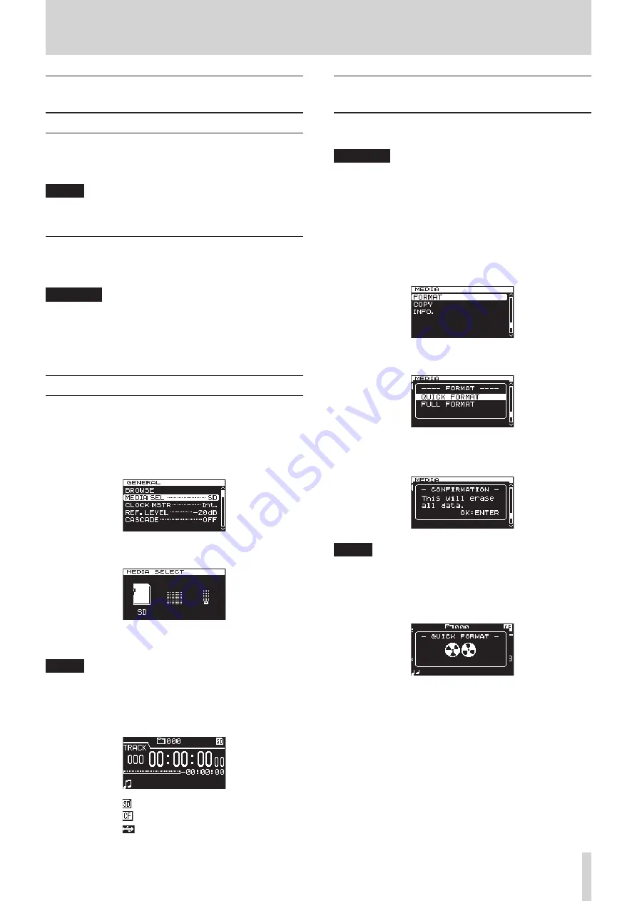 Tascam DA-3000 Скачать руководство пользователя страница 21