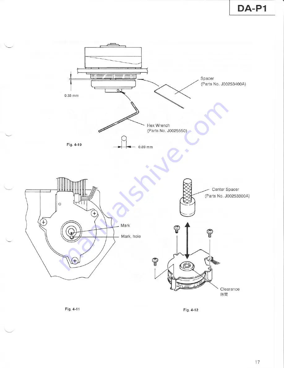 Tascam DA-P1 Service Manual Download Page 17