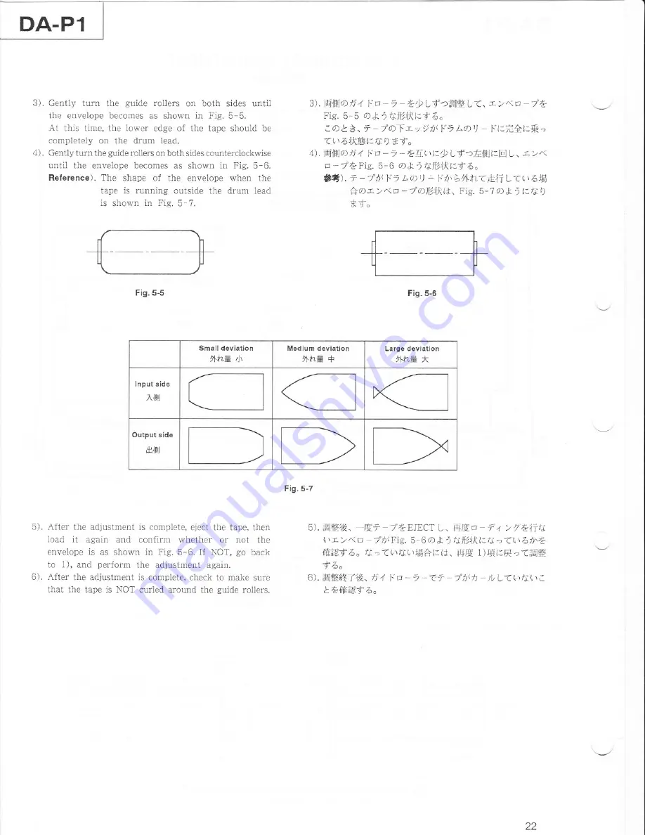 Tascam DA-P1 Service Manual Download Page 22