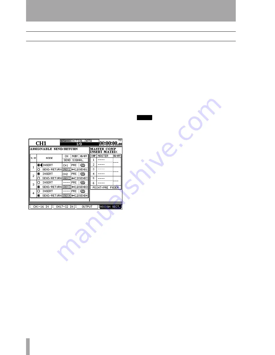 Tascam DM-24 Effects Manual Download Page 10