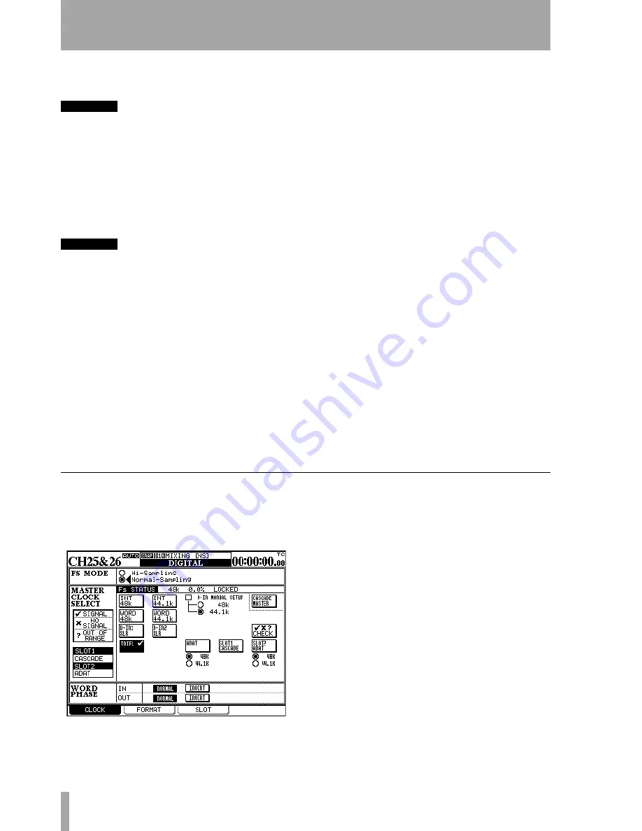 Tascam DM-24 Owner'S Manual Download Page 118