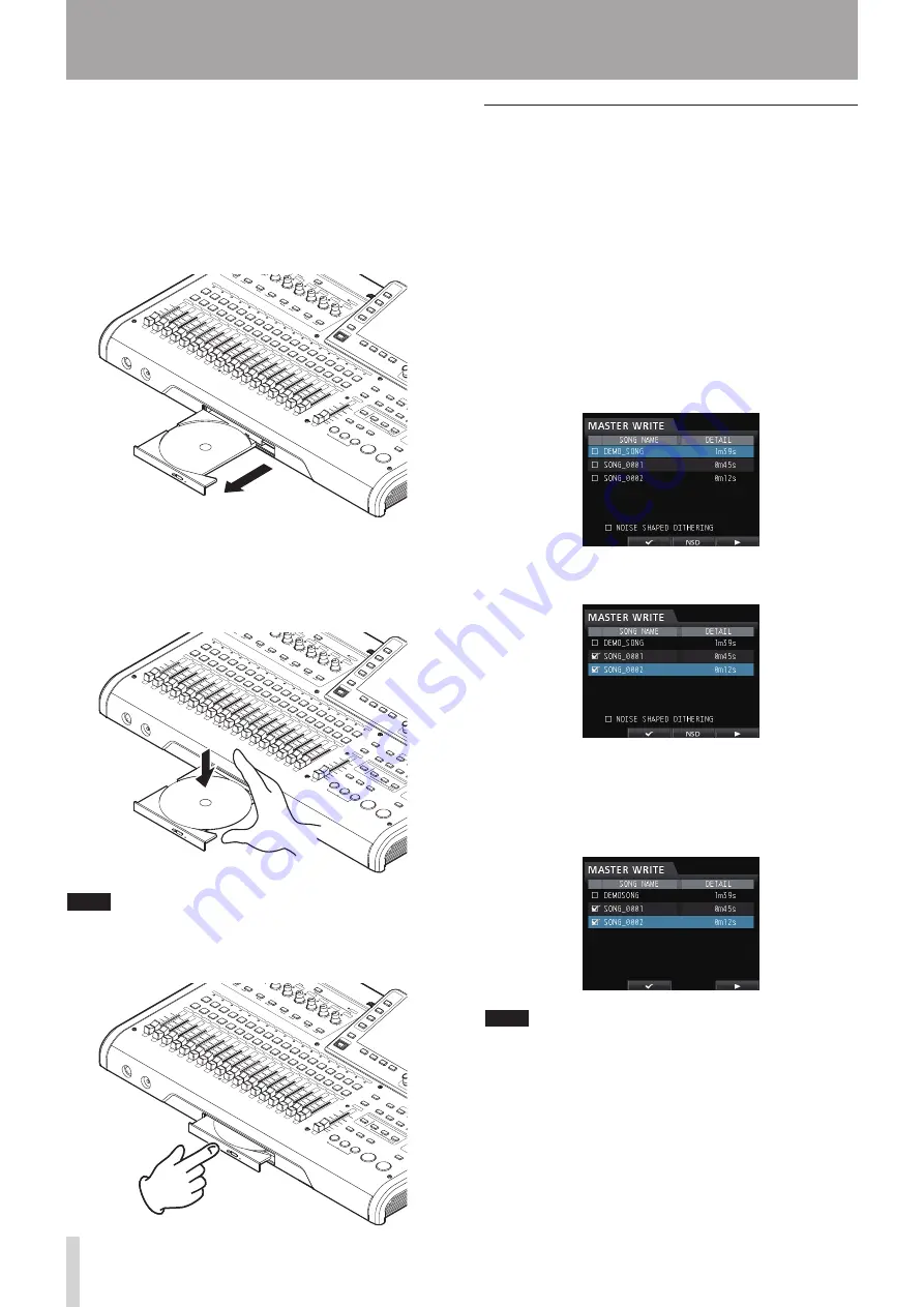 Tascam DP-32 Digital Portastudio Owner'S Manual Download Page 20