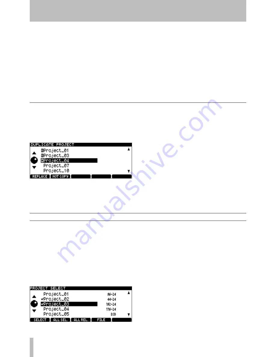 Tascam DV-RA1000HD Owner'S Manual Download Page 50