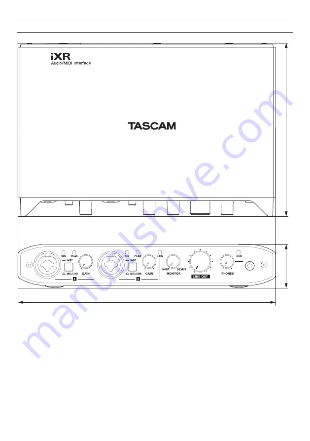 Tascam iXR Скачать руководство пользователя страница 16