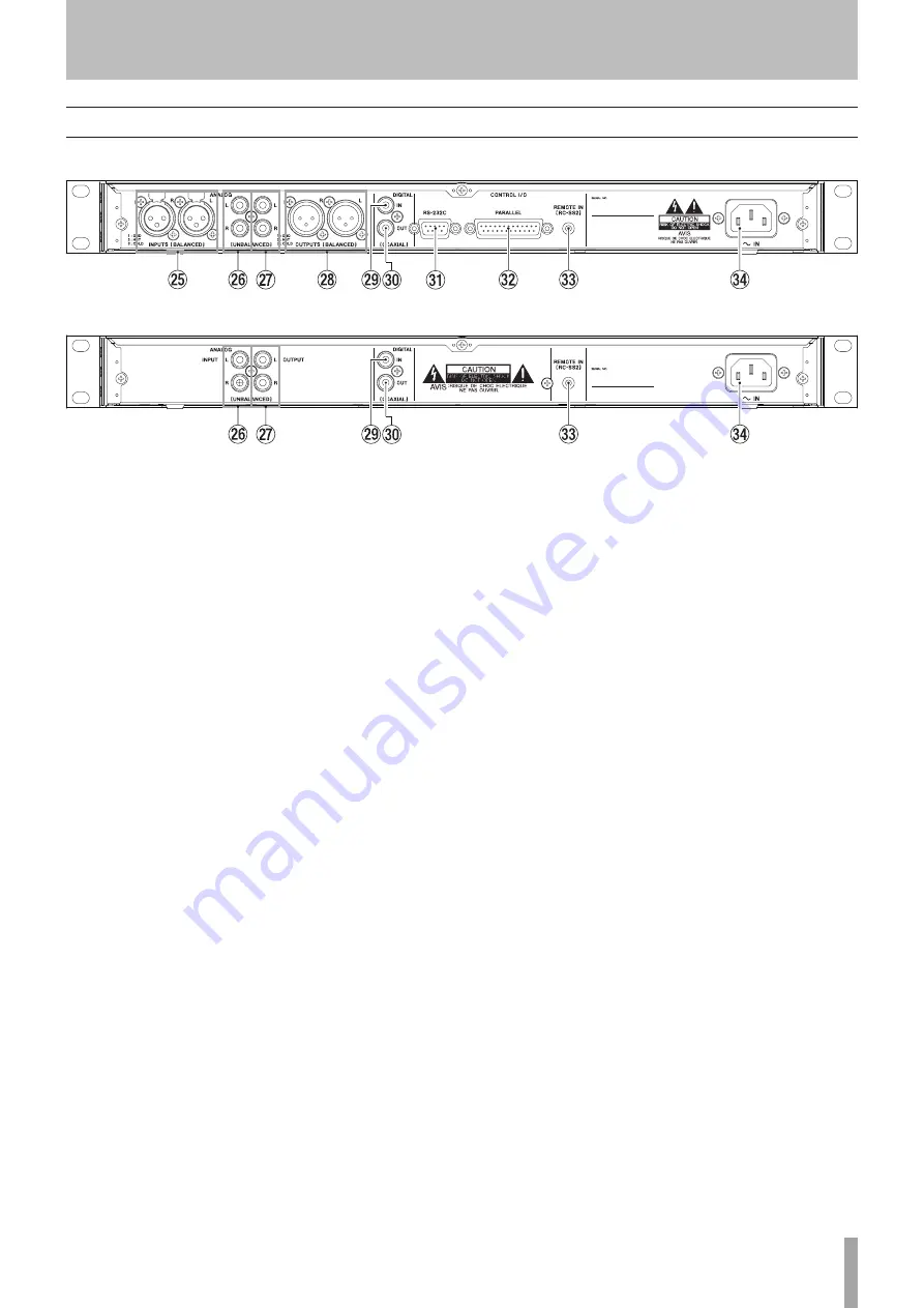 Tascam SS-CDR200 Скачать руководство пользователя страница 15