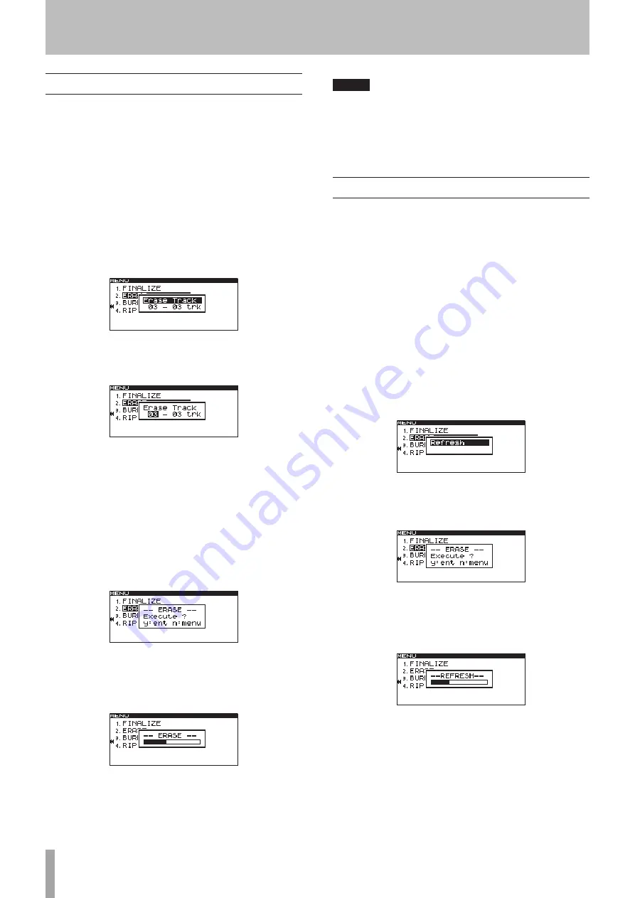 Tascam SS-CDR200 Owner'S Manual Download Page 70