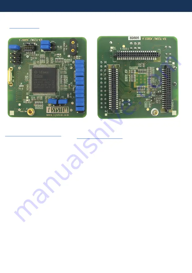 TASKING iSYSTEM Infineon TC234LF Скачать руководство пользователя страница 7