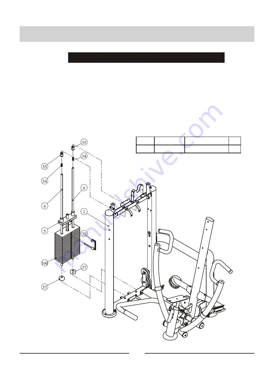 Taurus CHEST PRESS IT95 Owner'S Manual Download Page 24