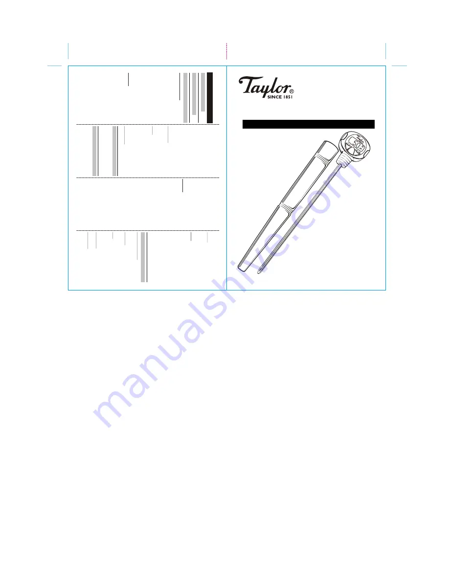 Taylor 505 Instruction Manual Download Page 1