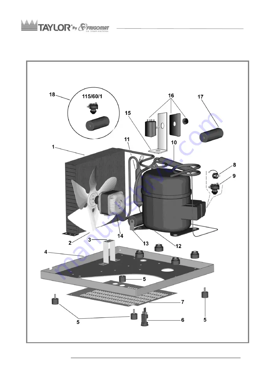 Taylor C125 Operating	Instructions And Maintenance Download Page 28