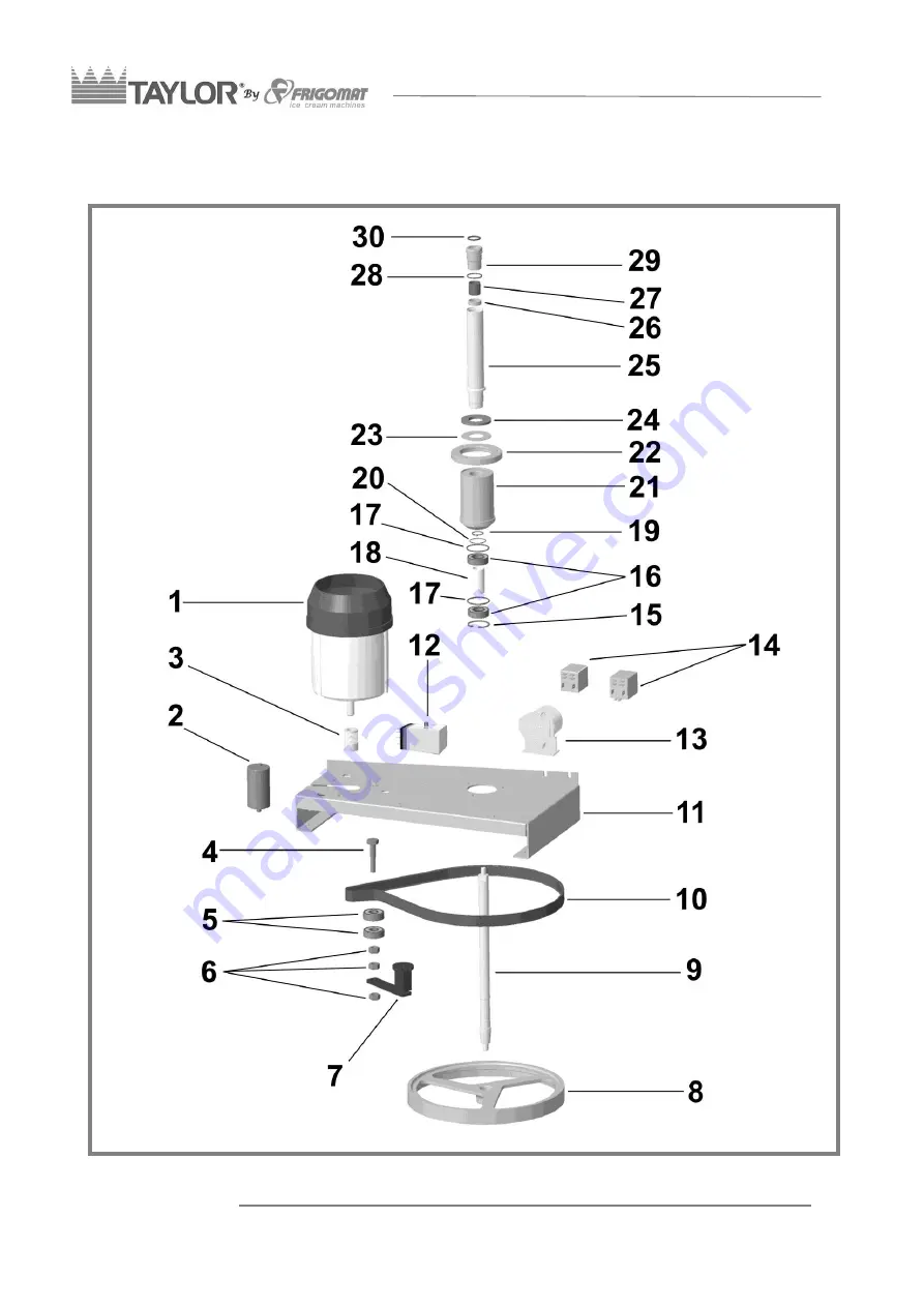 Taylor C125 Operating	Instructions And Maintenance Download Page 30