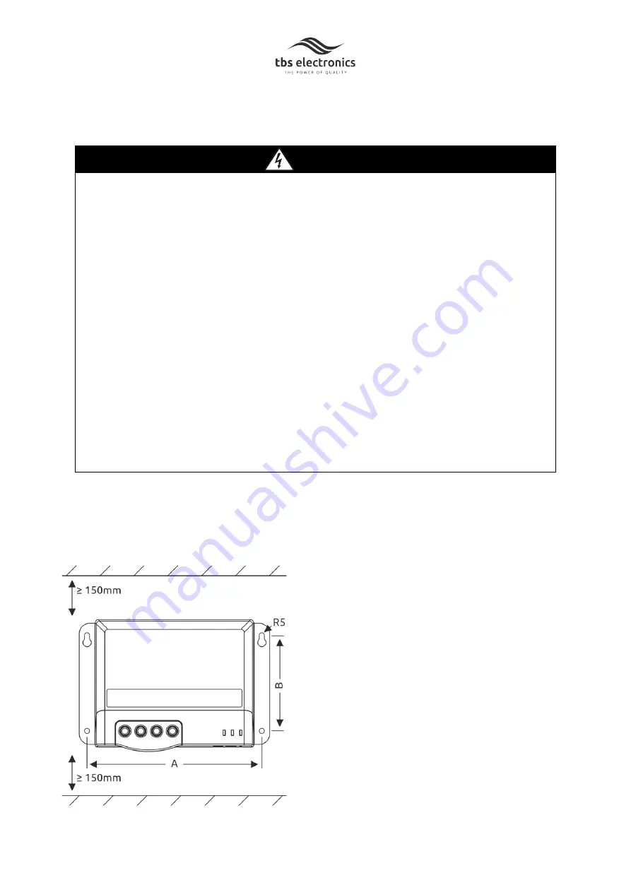 tbs electronics Omnicharge Solar OCS 100-20 Installation Manual Download Page 31