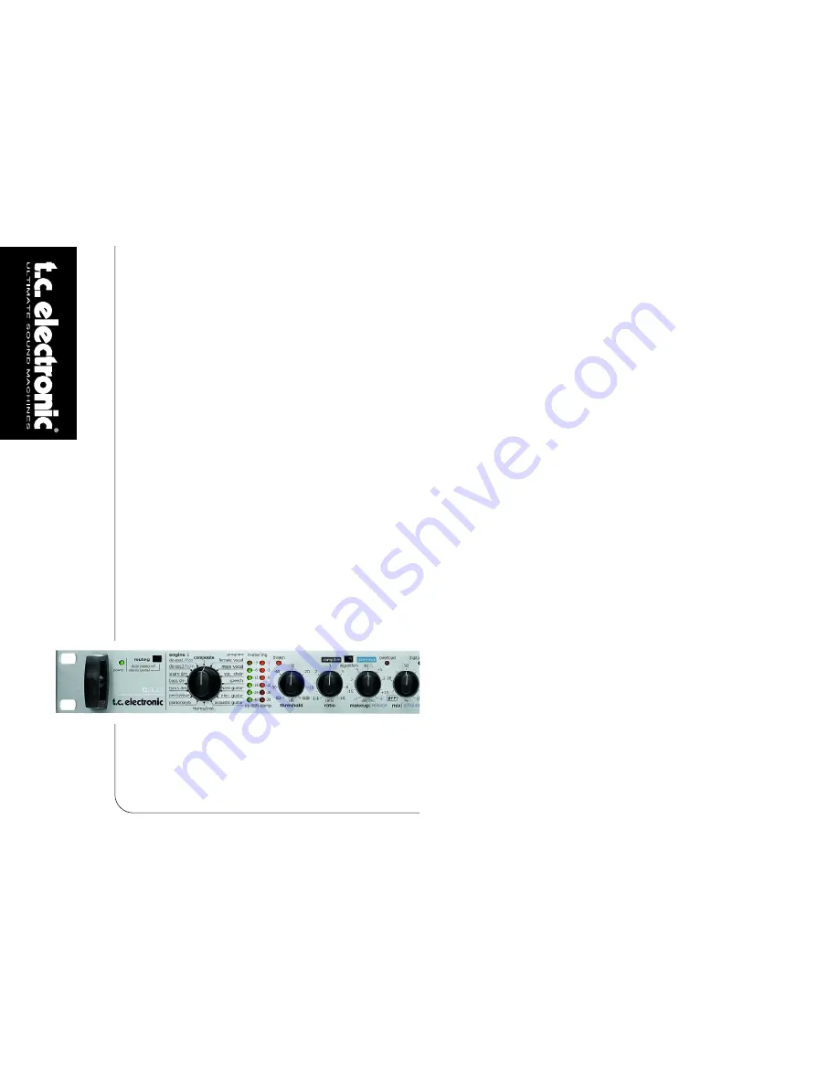 TC Electronic C300 User Manual Download Page 1