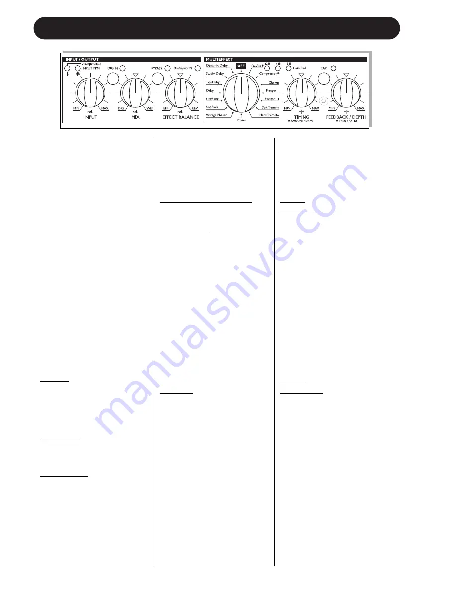 TC Electronic M300 User Manual Download Page 8