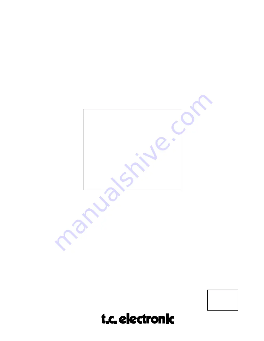 TC Electronic M5000 User Manual Download Page 23