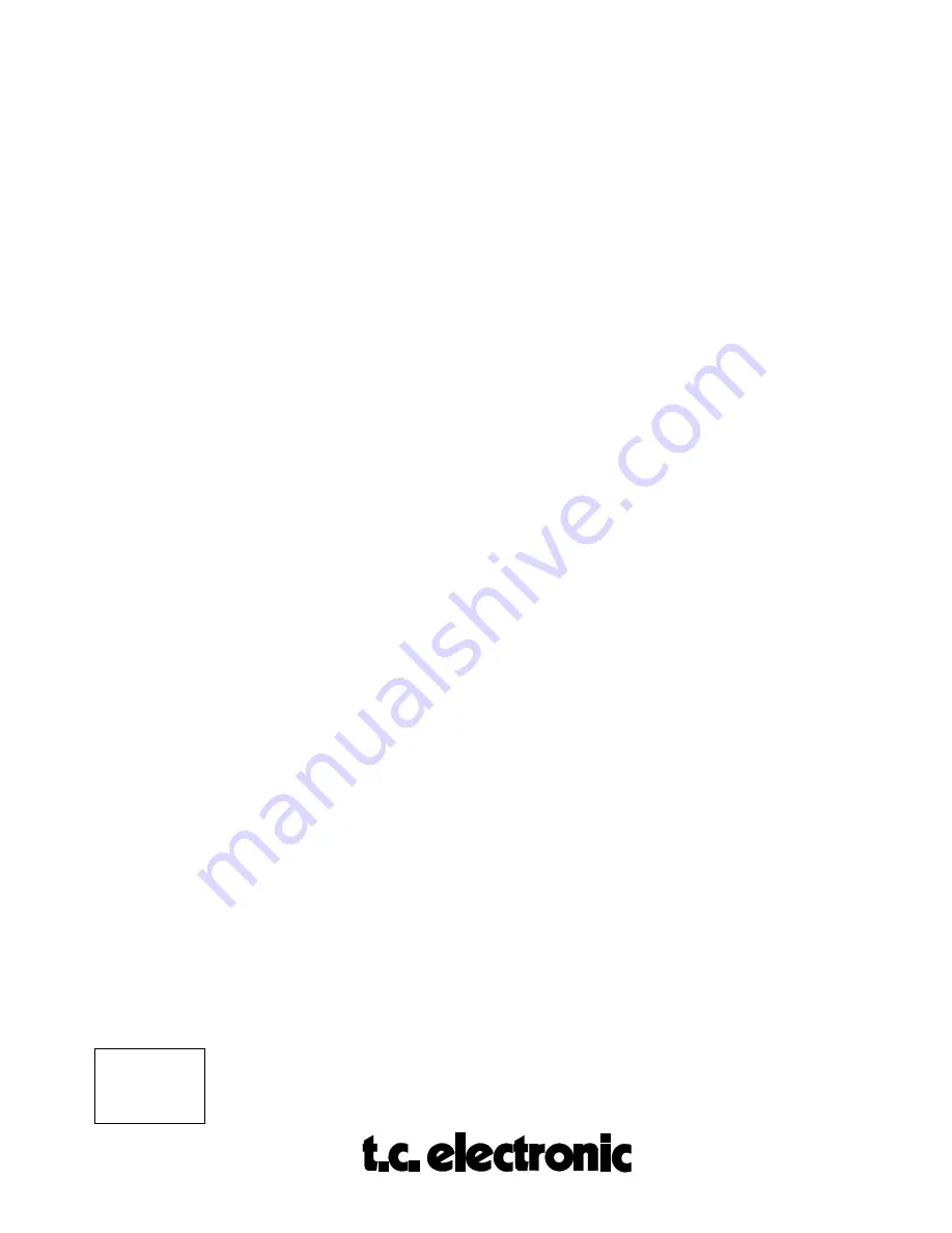 TC Electronic M5000 User Manual Download Page 73