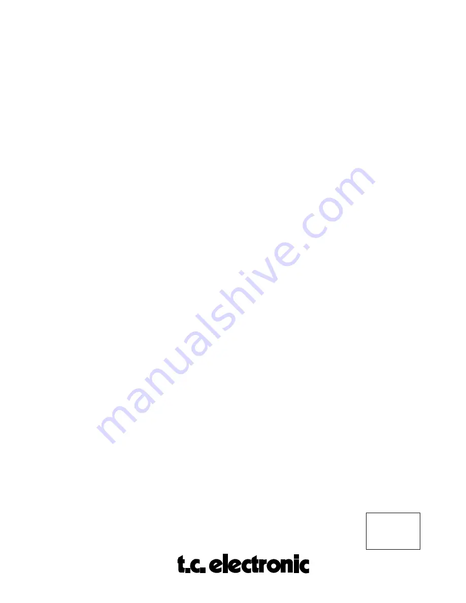 TC Electronic M5000 User Manual Download Page 86