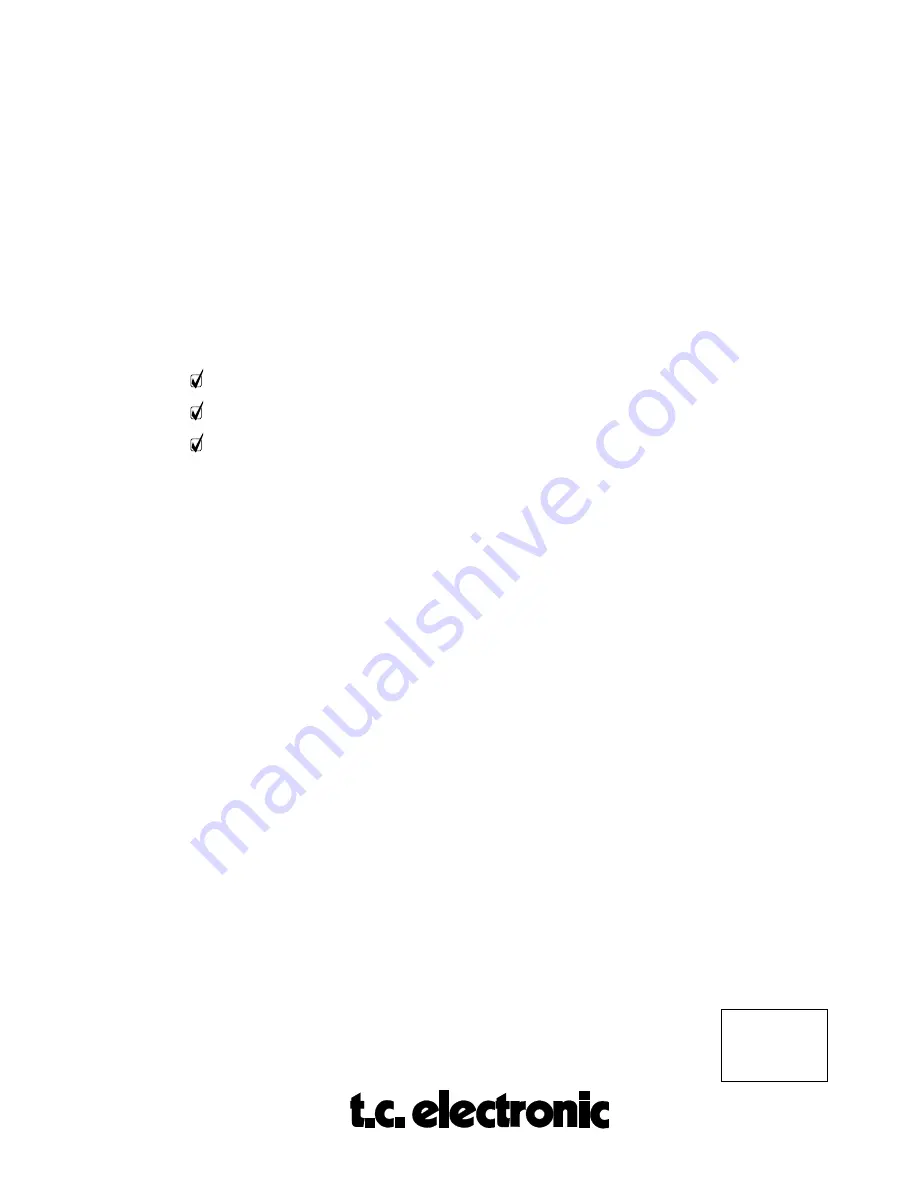 TC Electronic M5000 User Manual Download Page 173