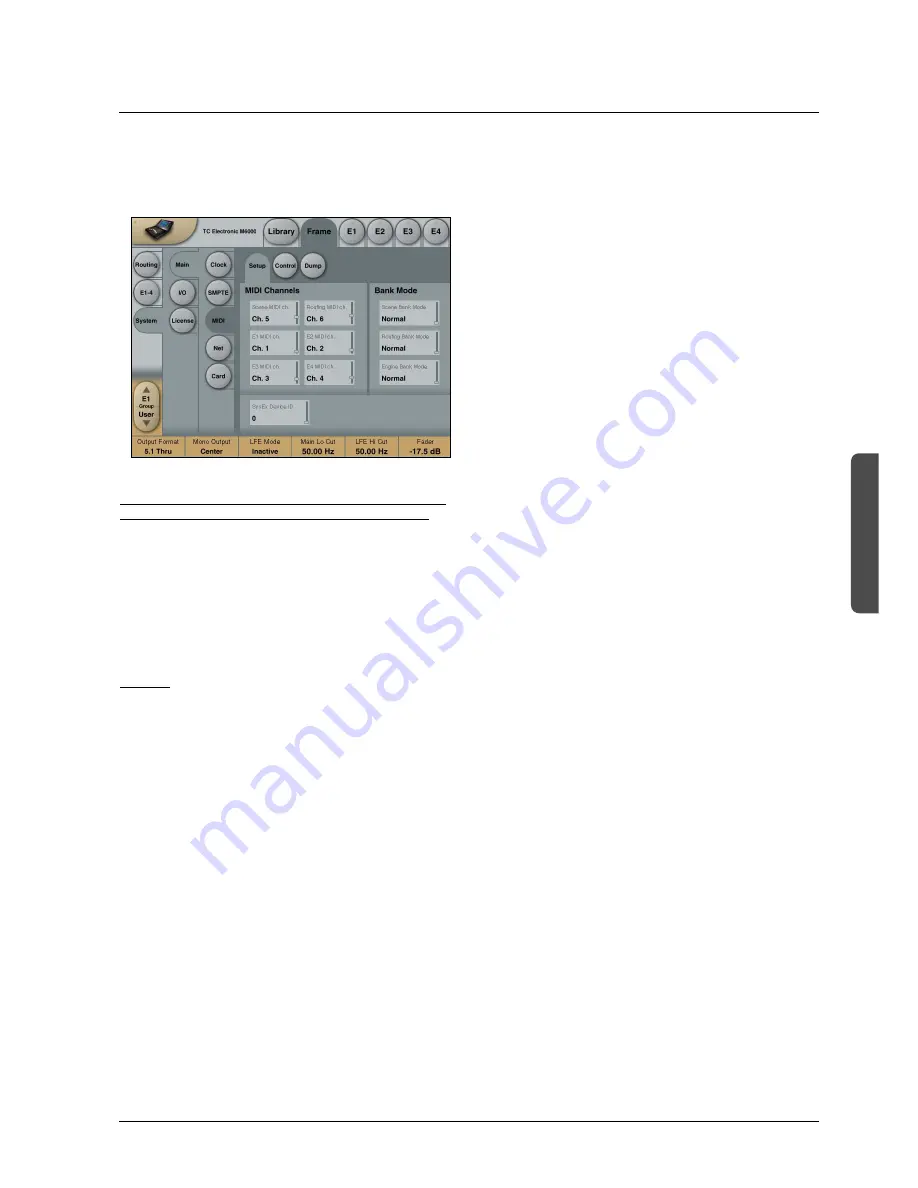 TC Electronic SYSTEM 6000 MKII Operation Manual Download Page 31