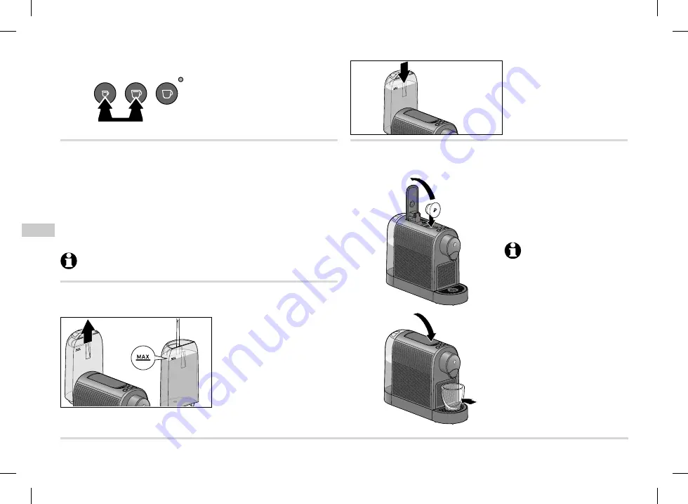 Tchibo Cafissimo pure+ MCA21102 Original Instructions For Use And Warranty Download Page 68