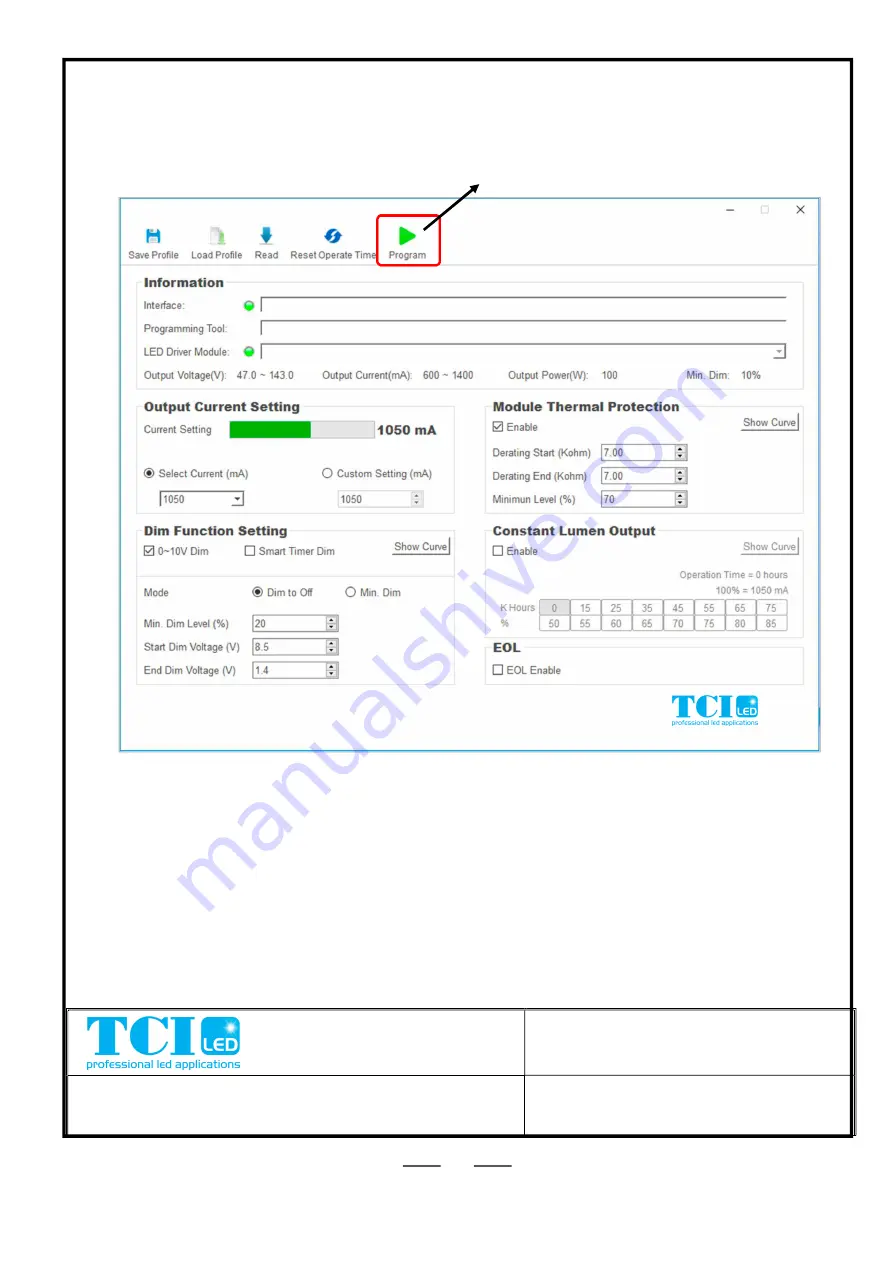 TCi VEGA Series User Manual Download Page 13