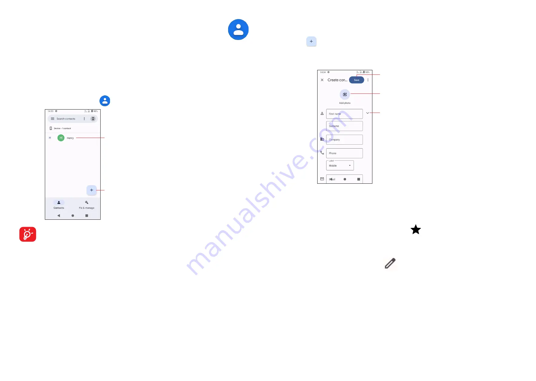 TCL 403 User Manual Download Page 16