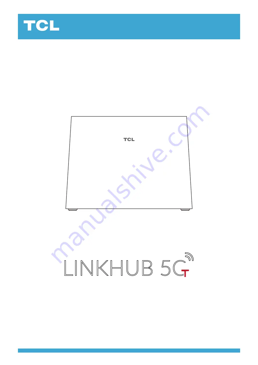 TCL LINKHUB 5CT User Manual Download Page 1