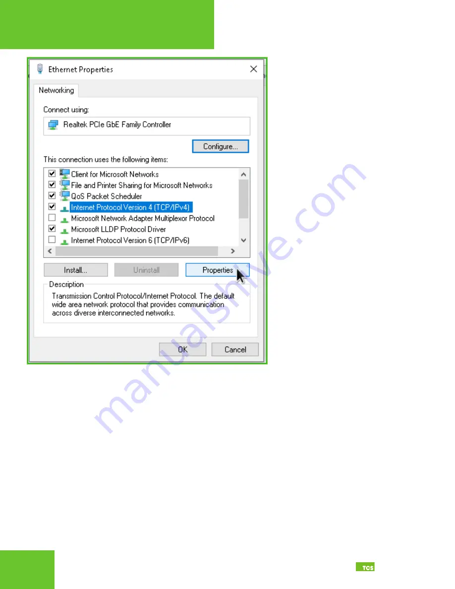 TCS QWL2040 Installation Manual Download Page 37