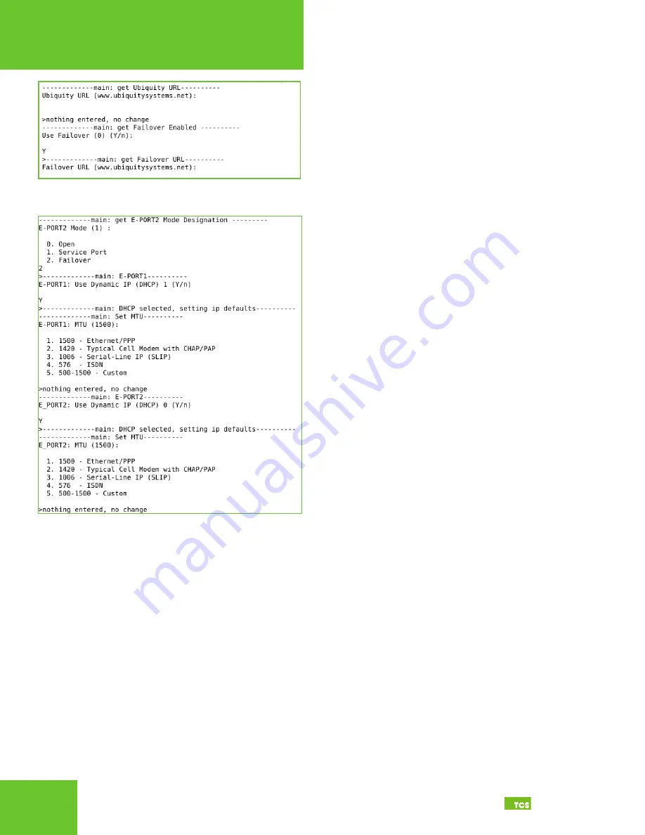 TCS QWL2040 Installation Manual Download Page 43