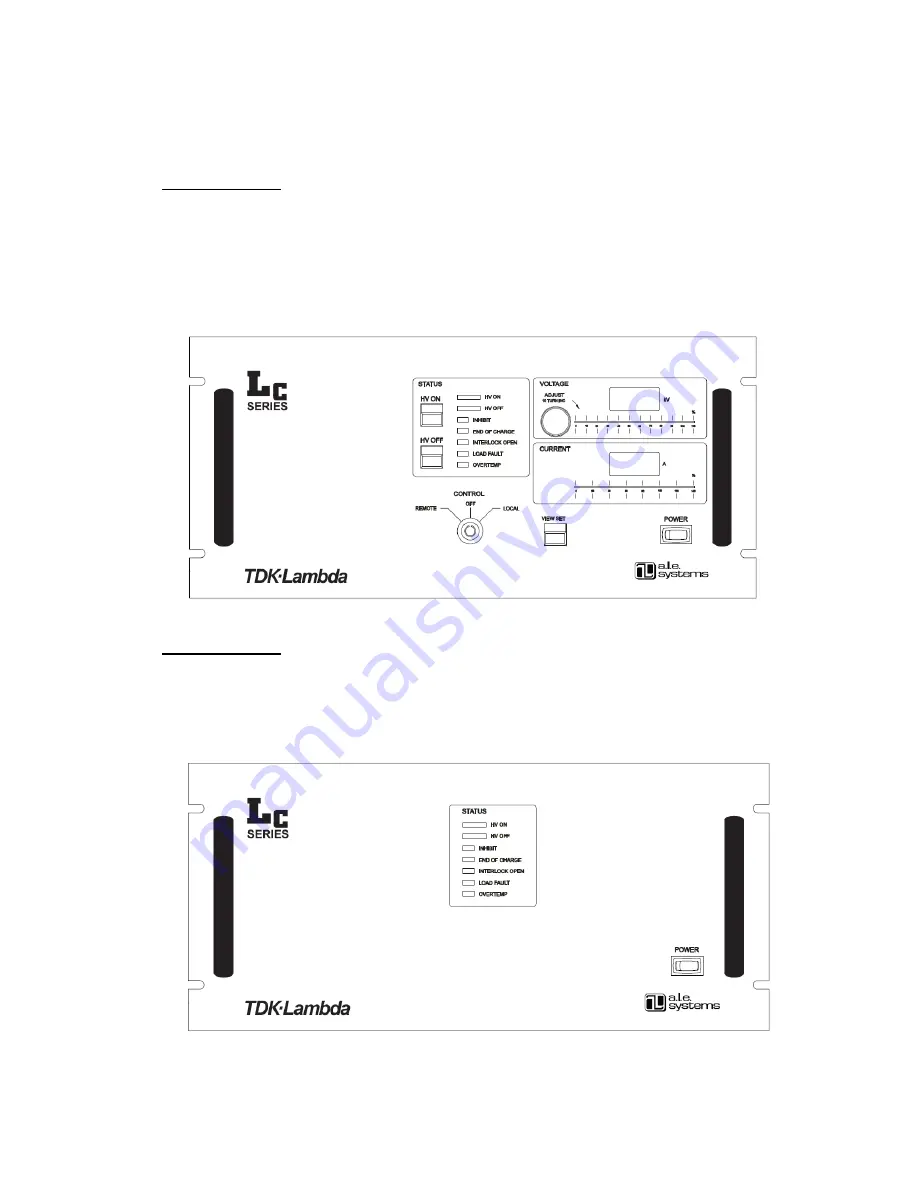 TDK-Lambda LC1202 Скачать руководство пользователя страница 18