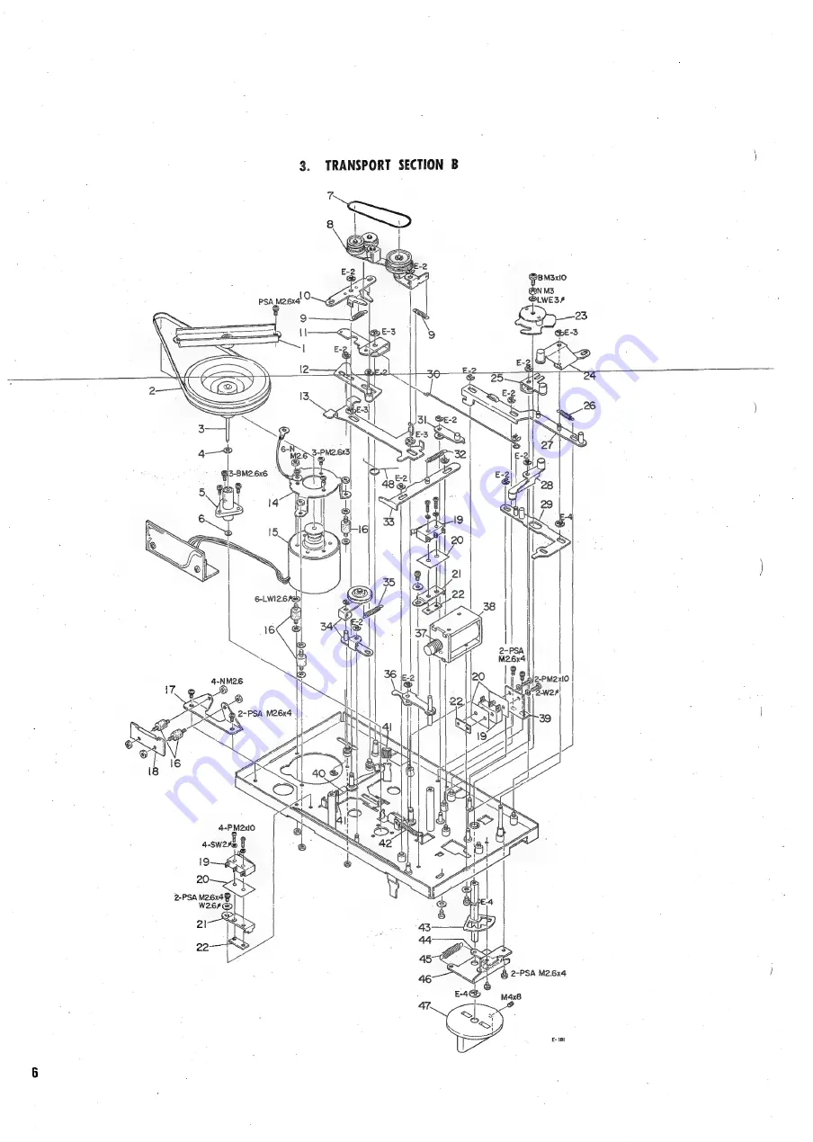 Teac A-400 Service Manual Download Page 30