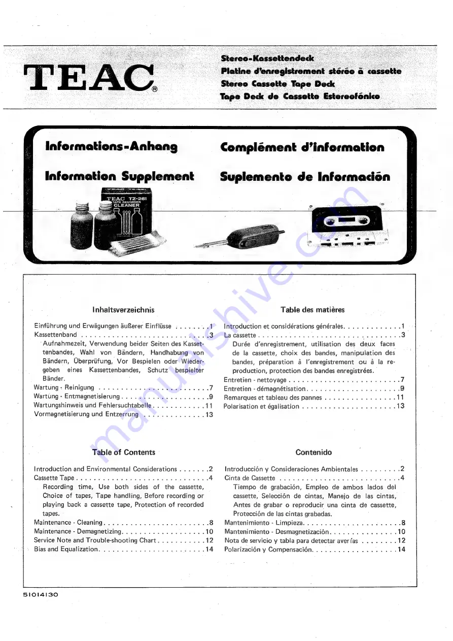 Teac A-400 Service Manual Download Page 41