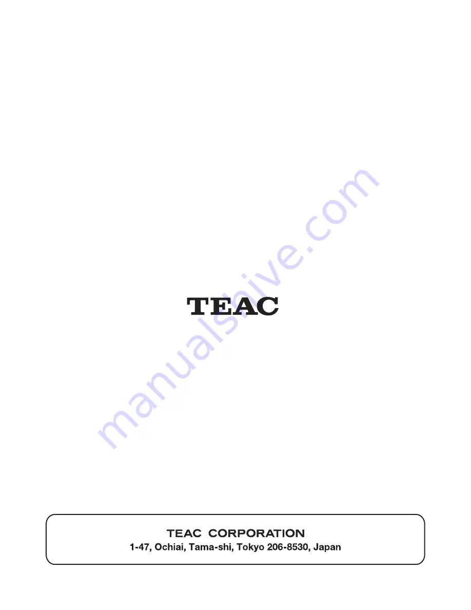 Teac AVS10 Скачать руководство пользователя страница 12