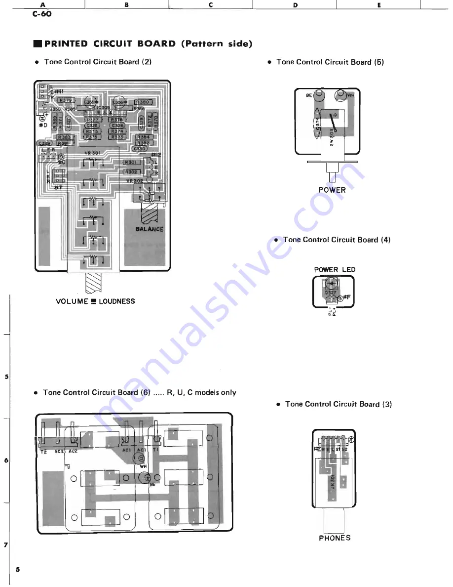 Teac C-60 Service Manual Download Page 6