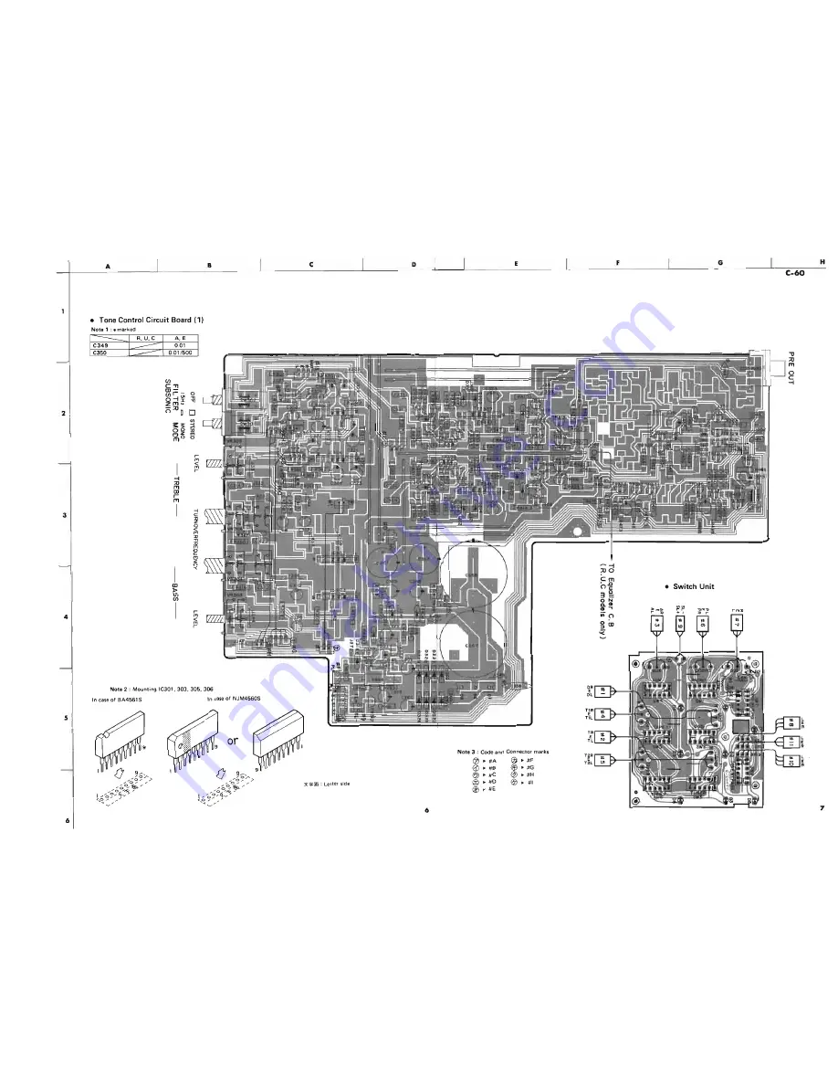 Teac C-60 Service Manual Download Page 7