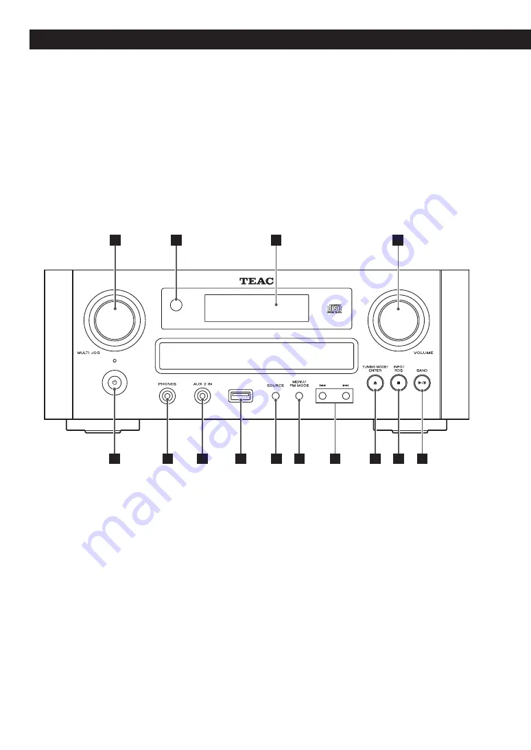 Teac CR-H700 Скачать руководство пользователя страница 66