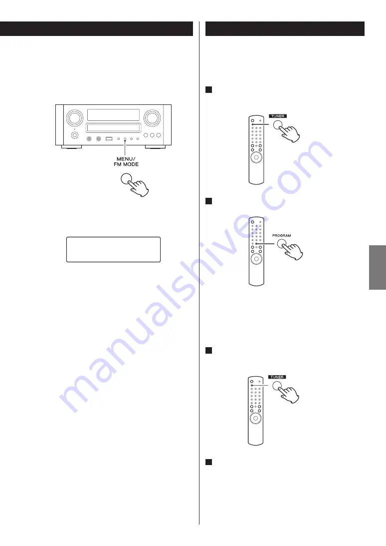 Teac CR-H700 Скачать руководство пользователя страница 83