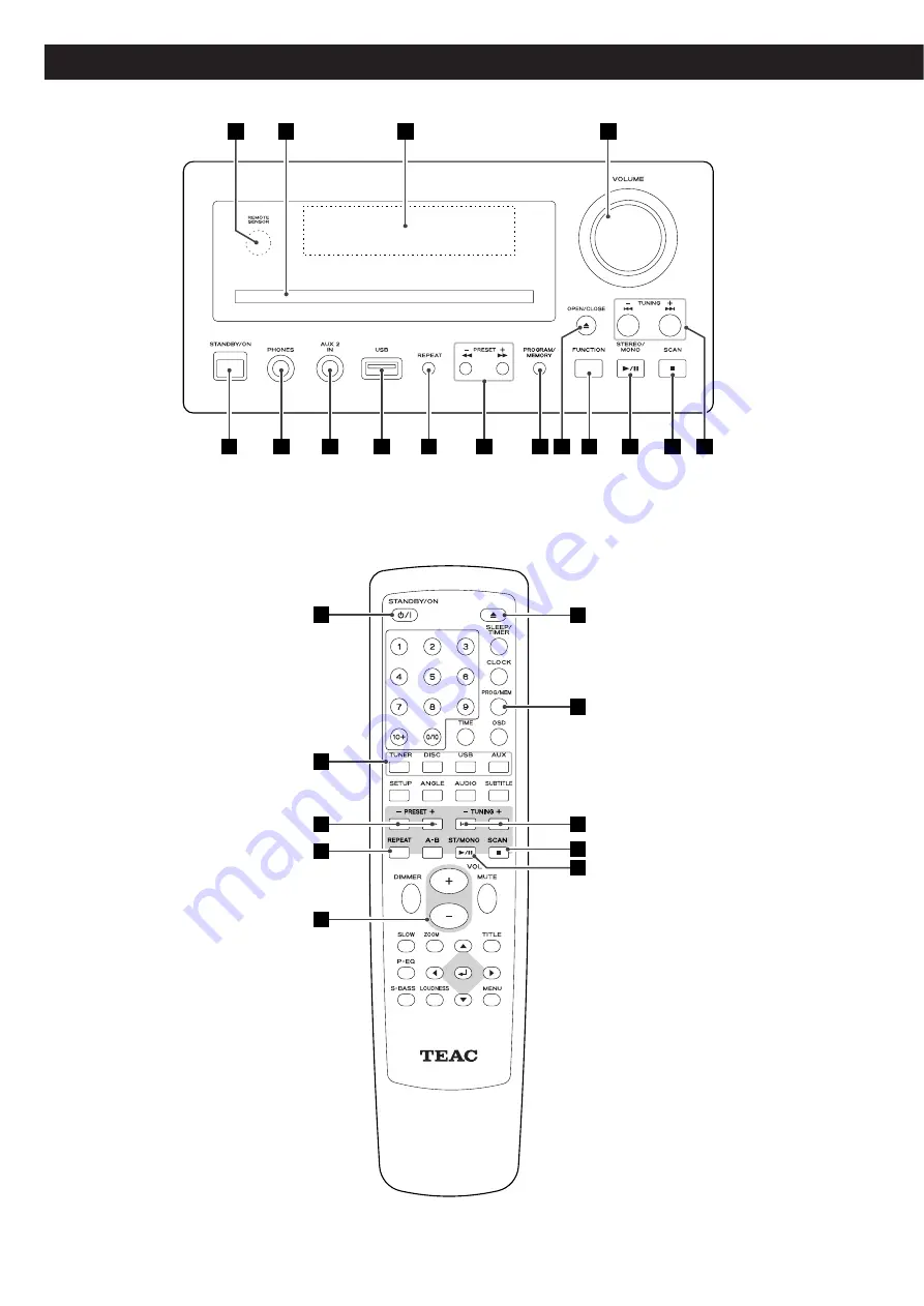 Teac DR-H300 Owner'S Manual Download Page 12