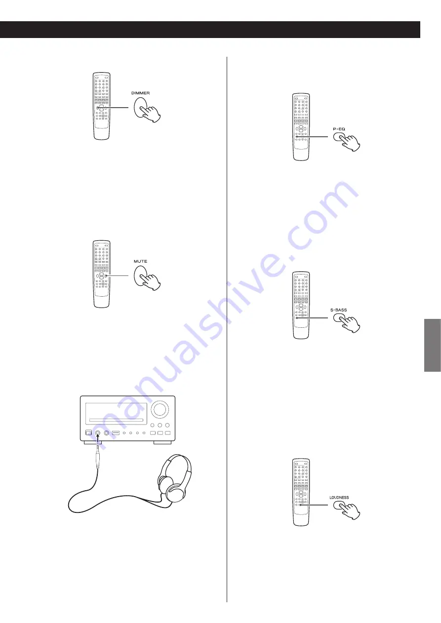 Teac DR-H300 Owner'S Manual Download Page 107