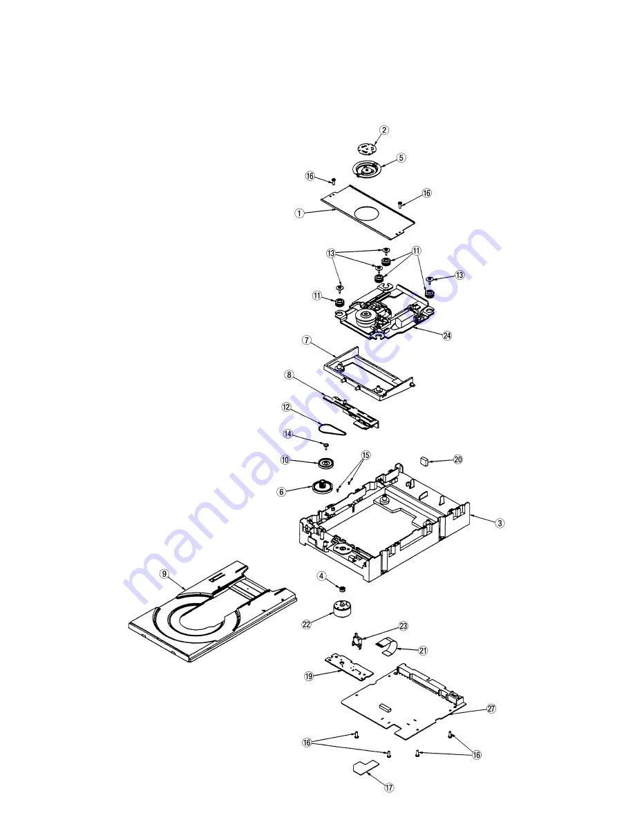 Teac DV-H350 Service Manual Download Page 6