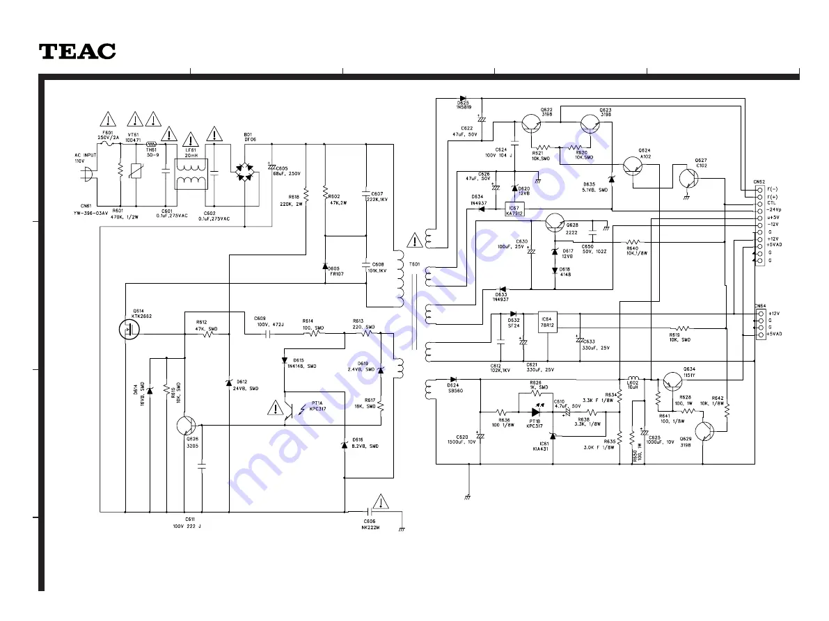 Teac DV-H350 Скачать руководство пользователя страница 10